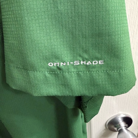 Columbia PFG USF Bulls Fishing Shirt Mens Green Florida South Florida - Picture 2 of 9